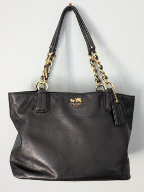 Black Coach Tote